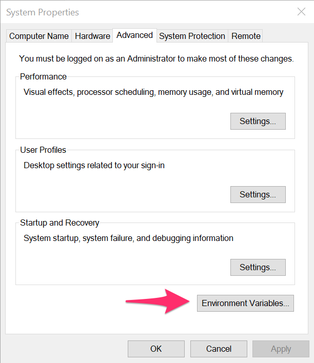 System Properties